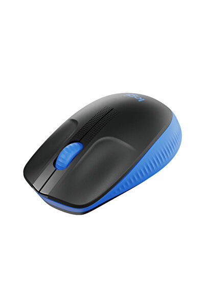 logitech M191 Büyük Boy USB Alıcılı 1000 DPI Kablosuz Mouse, Mavi 910-005909