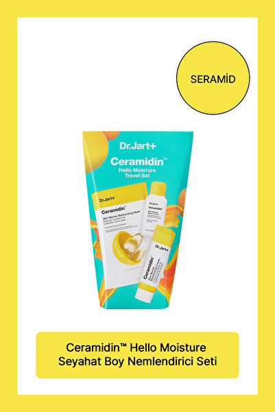 Dr.Jart+ Ceramidin - Seyahat Boy Nemlendirici Maske Seti - Nemlendirici 7ml, ...
