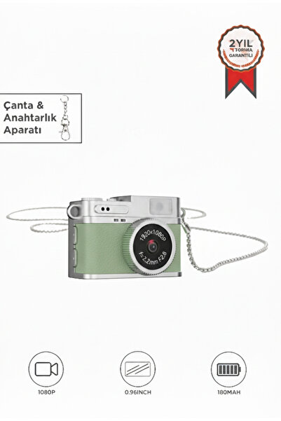 Torima Dijital Fotoğraf Makineleri Video Kamera Mini Anahtarlık 1080P CMR35 Y...