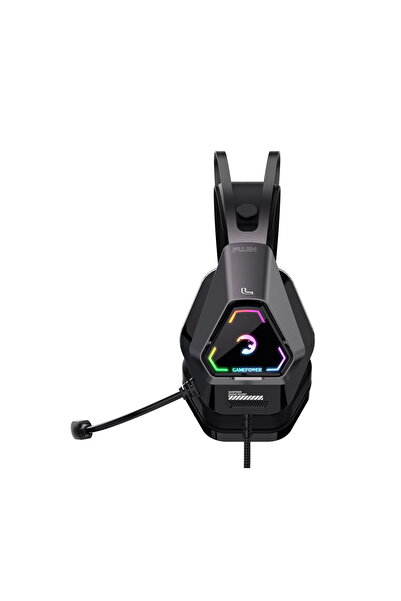 GamePower Fujin Siyah 7.1 Surround RGB Gaming Kulaklık