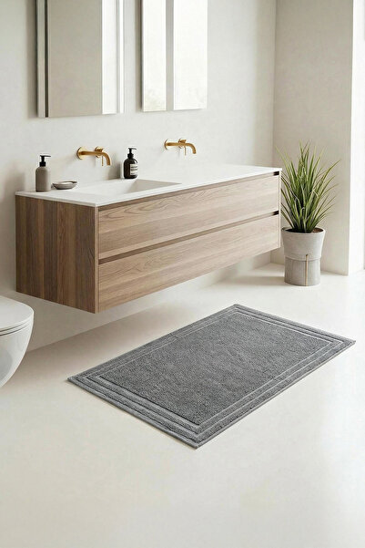 TRENDYOLMİLLA HOME Einzelnes Badezimmermatte mit Bögen 60x100cm TPHSS26BPS00003