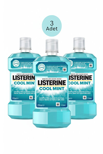 Listerine COOL MİNT 250 ML 3 ADET