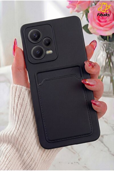 Fibaks حافظة Redmi Note 12 Pro 5G مع حماية للكاميرا وحامل بطاقات وغطاء مفتاح ...