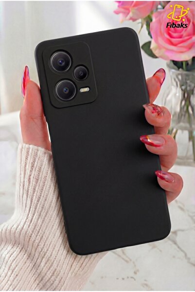 Fibaks Redmi Note 12 Pro 5g Kılıf Kamera Korumalı Lansman Içi Kadife Yumuşak ...