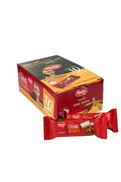 METIN Mini Sade Paket Helva 40 gr 20 Adet