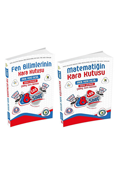 Karakutu Yayınları 8.Sınıf LGS Kara Kutu MEB Sayısal Dijital Çözümlü Çıkmış S...