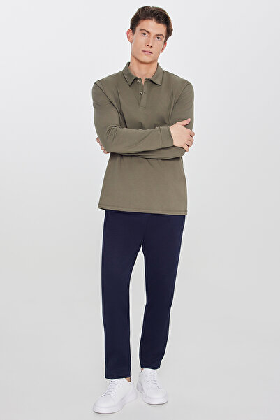 AC&Co / Altınyıldız Classics Erkek Lacivert Pamuklu Esnek Beli Lastikli Diago...