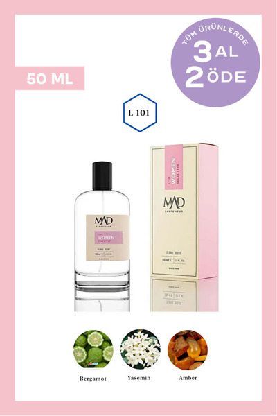 Mad Parfüm Mad L101 Selective 50 ml Kadın Parfüm | Çiçeksi & Meyvemsi Notalar