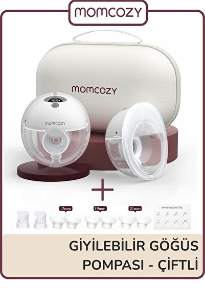 Momcozy M5 Kablosuz Göğüs Pompası (Çiftli)