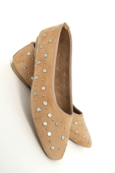 SOHO Nude Süet Kadın Babet 21265