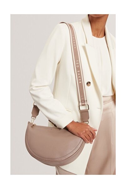 Ted Baker Τσάντα χιαστί με δερμάτινο λουράκι σε σχήμα μισής σελήνης