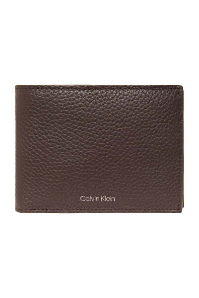 Calvin Klein Wallet Men's Ck Dark Brown