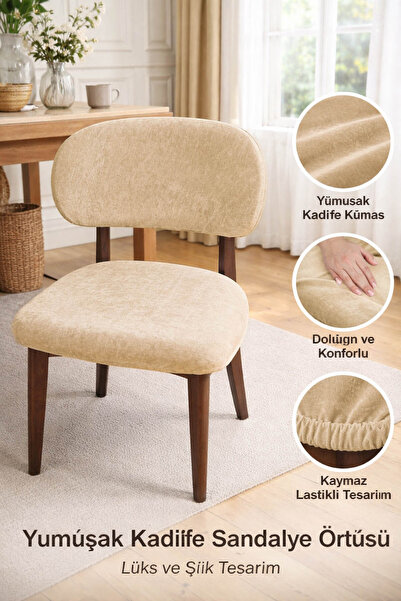 Faiend Bohemian Velvet Chair Cover New Model Chair Cover