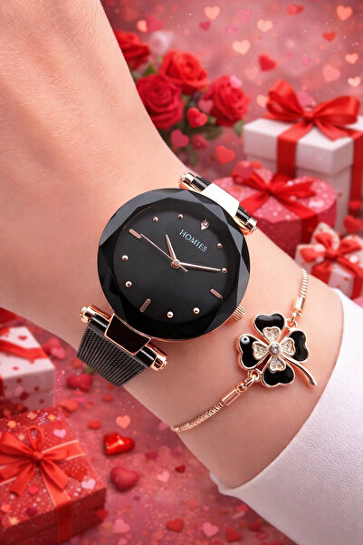 Homies Kadın Kol Saati-Hediye Bileklik-Orjinal Kutulu-Sevgililer Gününe Özel