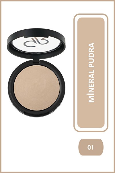 Golden Rose Mineral Terrabaked Powder No: 01 Ivory - Mineral Etkili Fırınlanm...
