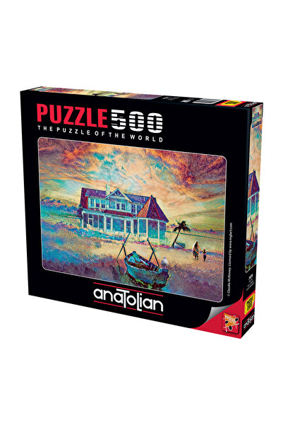 Anatolian Puzzle 500 Parça Yapboz Puzzle - Tatil Evi 3626