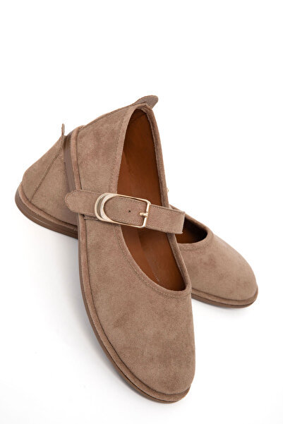 SOHO Vizon Süet Kadın Babet 21345