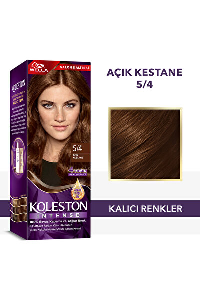 Wella Koleston Intense 5/4 Açık Kestane Saç Boyası