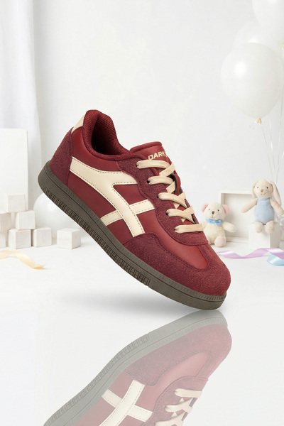 DARK SEER Kids DS RUBY Bordo Bej Çocuk Sneaker Günlük Spor Ayakkabı