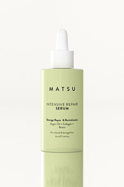 MATSU Intensive Repair Yıpranmış Saçlar İçin Onarıcı Renk Koruyucu Saç Serumu...