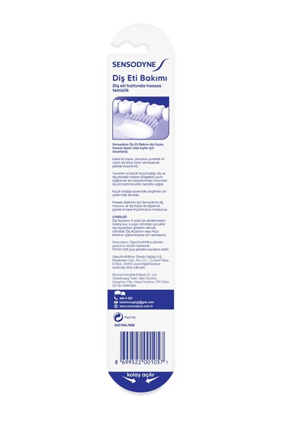 Sensodyne Diş Eti Bakımı Yumuşak Diş Fırçası x2