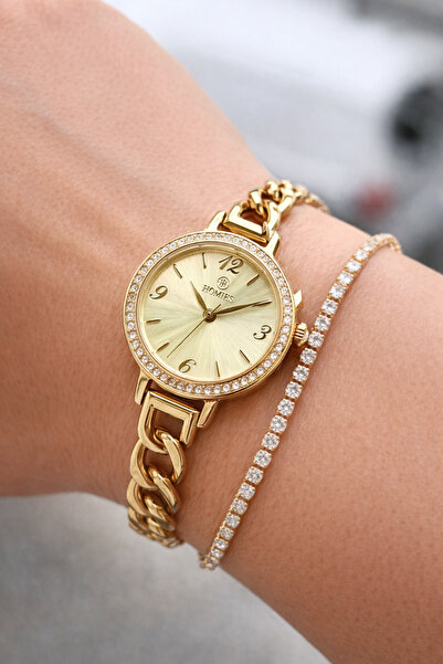 Homies KADIN KOL SAATİ  ORJİNAL HEDİYELİK KUTUSU BİLEKLİK HEDİYELİ. HM75454846R