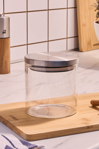 Karaca Lumo Cam Vakum Kapaklı Saklama Kabı 650 ml