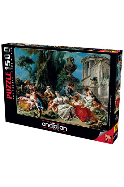 Anatolian Puzzle 1500 Parça Yapboz Puzzle - Kuş Avcıları 4576