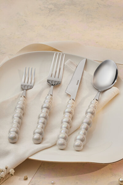 Karaca Marin Pearl 24 Parça 6 Kişilik Çatal Kaşık Bıçak Takımı