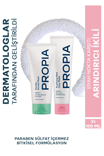 Propia Sivilce, Gözenek ve Siyah Noktalara Karşı Maske Arındırıcı İkilisi Has...