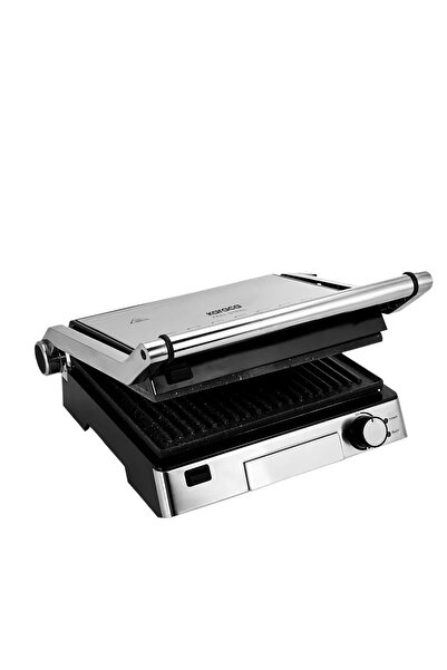 Karaca Biogranit 6 Dilim Kapasiteli Paslanmaz Çelik Izgara ve Tost Makinesi I...