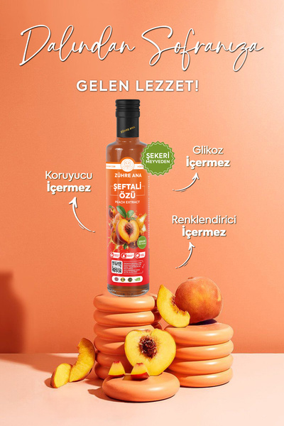 Zühre Ana Şeftali Özü 640 Gr