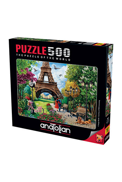 Anatolian Puzzle 500 Parça Yapboz Puzzle - Paris Baharı 3627