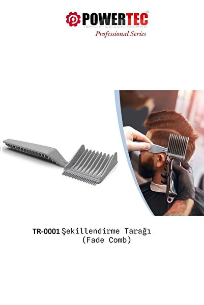 POWERTEC TR-0001 Şekillendirme Tarağı - (Fade Comb)