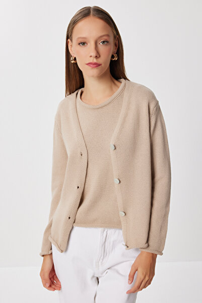 Happiness İstanbul Hırka Atlet Triko Takım