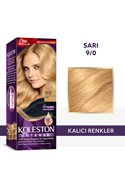 Wella Koleston Intense 9/0 Sarı Saç Boyası