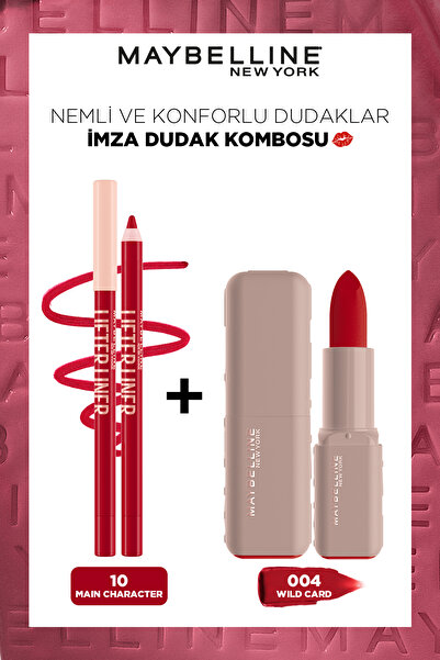 Maybelline New York Lifter Liner Dudak Kalemi 010 Main Character + Serum Etki...