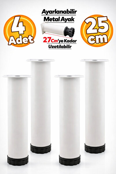 Badem10 Ayarlanabilir Mobilya Kanepe Baza Koltuk Metal Destek Yükseltici Beya...