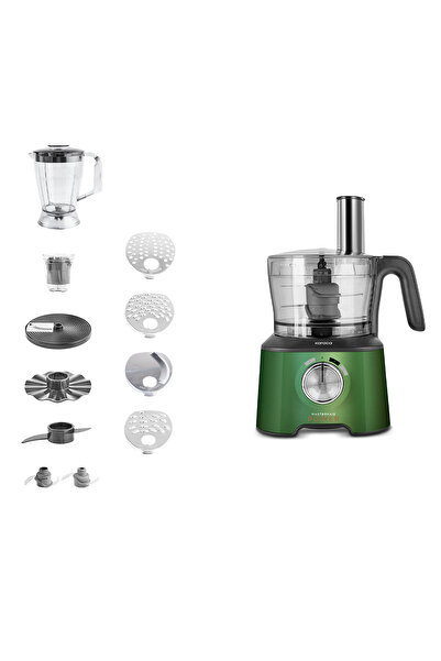 Karaca Mastermaid Power Multifunctional 10 in 1 Emerald Green Mutfak Robotu 2...