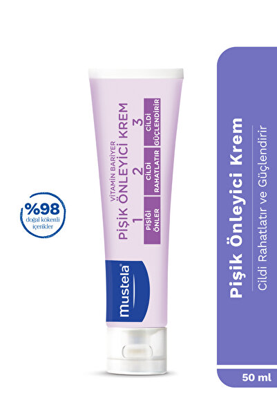 Mustela Vitamin Barrier 1.2.3 Pişik Kremi 50 ml