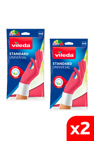 Vileda 2 Paket Standart Orta Boy Bulaşık Eldiven