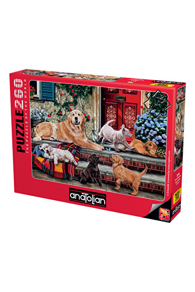 Anatolian Puzzle 260 XL Parça Yapboz Puzzle - Dost Köpekler 3340