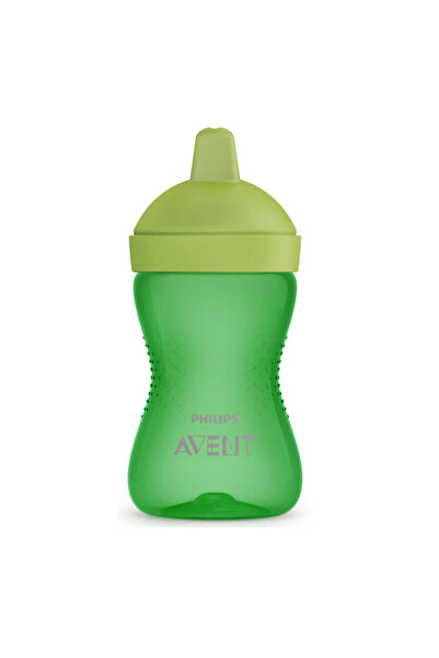 Philips Avent Cana cu tetina moale Philips AVENT SCF804/03, 300 ml (Verde)