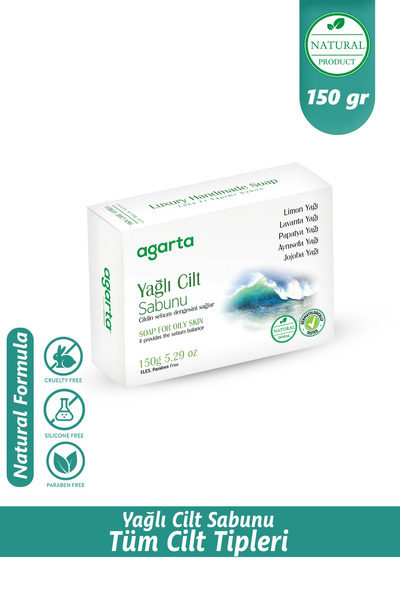 Agarta Yağlı Ciltler Sabunu Doğal 150 gr
