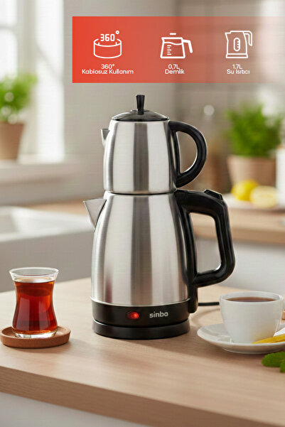 Sinbo STM-5831 Elektrikli Çay Seti