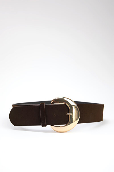 Trendyol Collection Dark Brown Women's Belt Twoaw26Ke00028