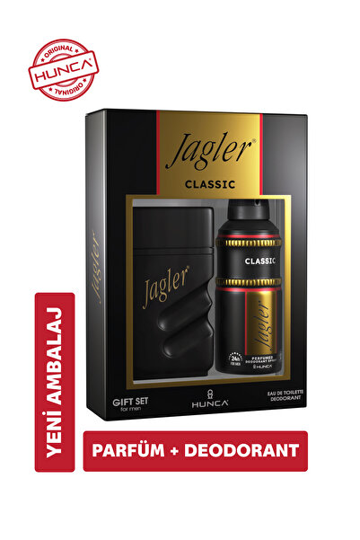 Jagler Classic EDT 90 ml + Deodorant Sprey 150 ml Erkek Parfüm Seti