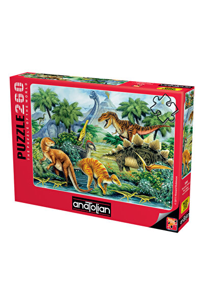Anatolian Puzzle 260 XL Parça Yapboz Puzzle - Dinozorlar Vadisi I 3285