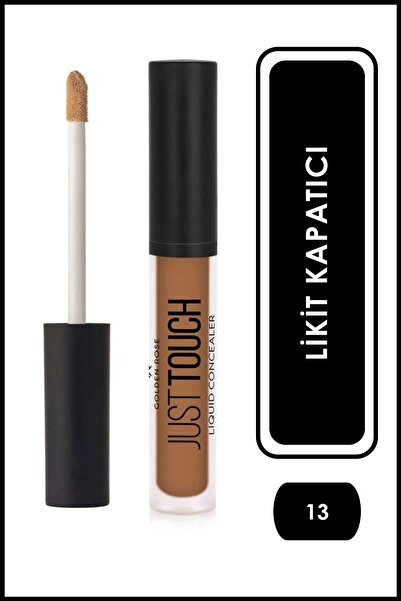 Golden Rose Just Touch Liquid Concealer 13 Vitamin E ve Niacinamide İçeren Li...