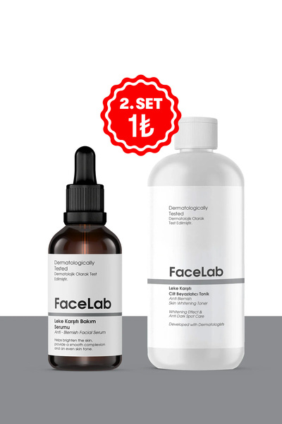 FaceLab Leke Karşıtı Ton Eşitleyici 2’li Bakım Seti (Serum + Glikolik Asit To...